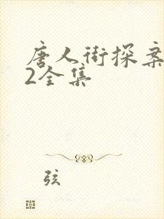 唐人街探案网剧2全集