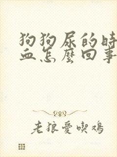 狗狗尿的时候带血怎么回事