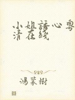 小姐诱心粤语高清在线封面