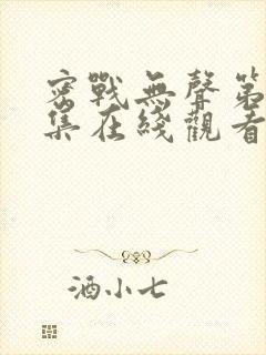 密战无声第40集在线观看免费播放