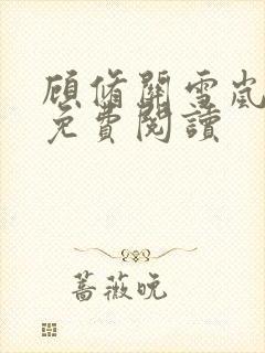 顾修关雪岚全文免费阅读封面