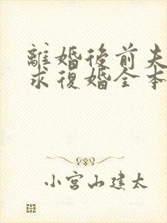 离婚后前夫哭着求复婚全本