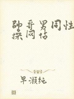 帅哥男同性恋互操网站