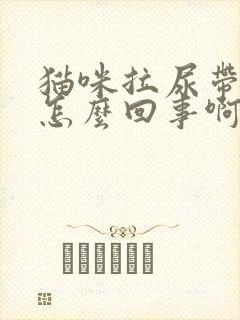 猫咪拉尿带血是怎么回事啊