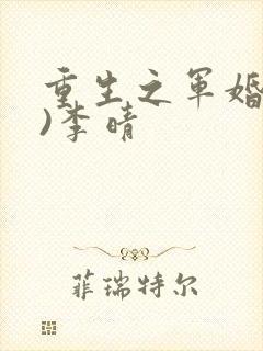 重生之军婚(h)李晴封面
