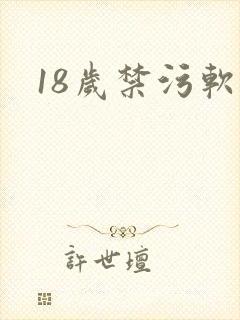 18岁禁污软件封面