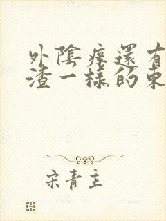 外阴痒还有豆腐渣一样的东西怎么办