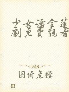 少女潘金莲电视剧免费观看高清版全集封面