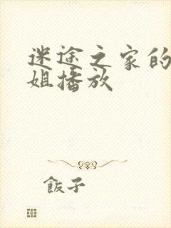 迷途之家的大姐姐播放