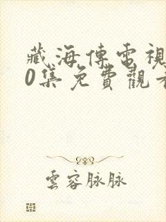 藏海传电视剧40集免费观看