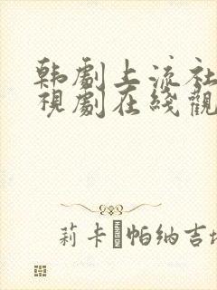 韩剧上流社会电视剧在线观看免费