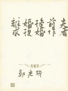 离婚后前夫哭着求复婚作者林未央