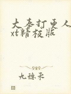 大奉打更人 txt精校版