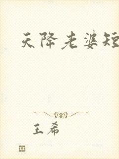 天降老婆短剧封面