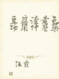 豆腐渣黄色分泌物用什么药