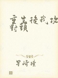 重生后我攻了死对头