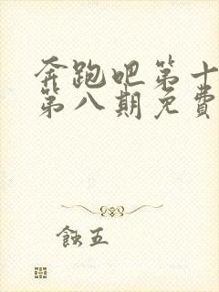 奔跑吧第十三季第八期免费观看