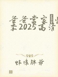 爸爸当家·慢享季2025高清免费观看封面