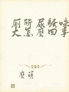 厕所尿骚味特别大怎么回事