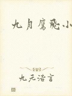 九月鹰飞小说