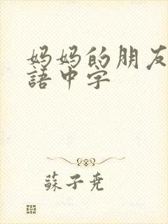 妈妈的朋友 韩语中字