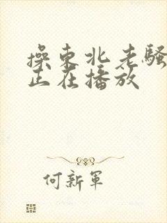 操东北老骚熟女正在播放