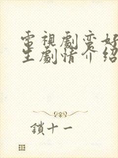 电视剧蛮好的人生剧情介绍大结局封面