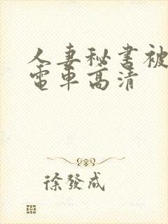 人妻秘书被痴汉电车高清