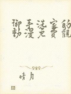 御手洗家的破洞动漫免费观看