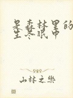 是森林里的熊先生冬眠中