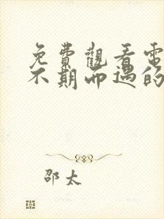 免费观看电视剧不期而遇的生活