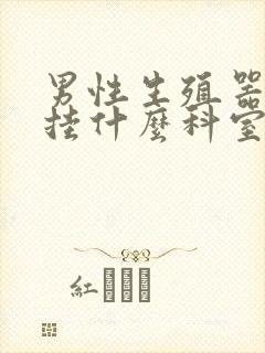 男性生殖器红肿挂什么科室