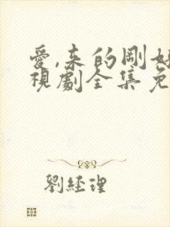 爱,来的刚好电视剧全集免费观看