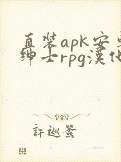 直装apk安卓绅士rpg汉化