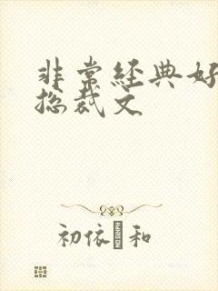 非常经典好看的总裁文