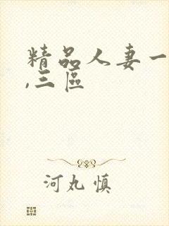 精品人妻一,二,三区