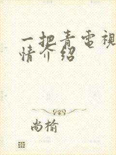 一把青电视剧剧情介绍