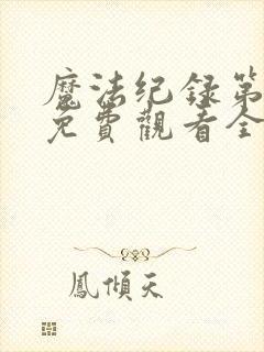 魔法纪录第二季免费观看全集高清