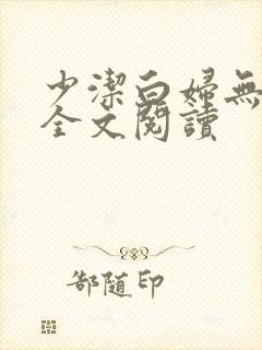 少洁白妇无删减全文阅读