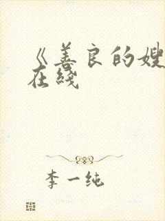 《善良的嫂子》在线封面