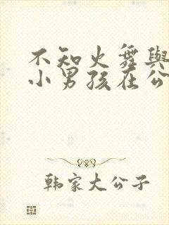 不知火舞与三个小男孩在公园狂欢