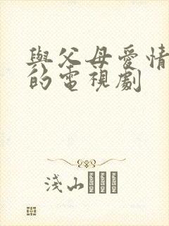 与父母爱情类似的电视剧封面