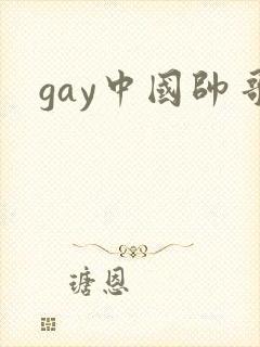 gay中国帅哥