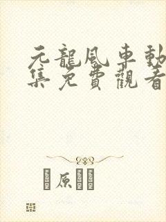 元龙风车动漫全集免费观看