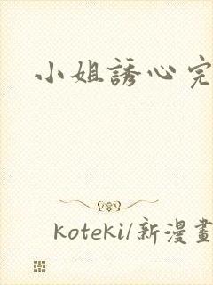 小姐诱心完整封面