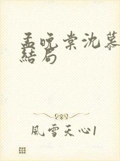 孟晚棠沈慕然大结局