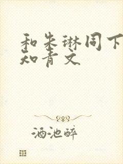 和朱琳同下乡的知青文