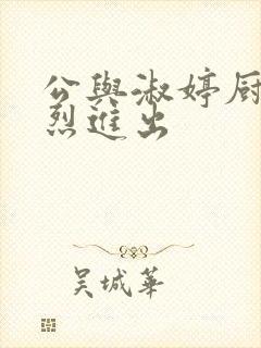 公与淑婷厨房猛烈进出