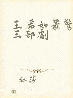 王希如最惊艳的三部剧封面