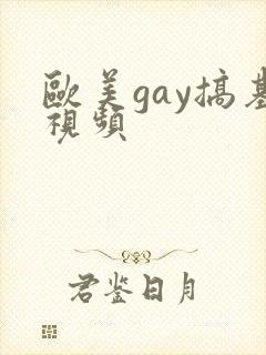 欧美gay搞基视频
